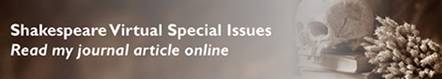 Shakespeare Virtual Special Issues 