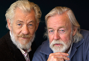 Sir Ian McKellen and William Gaunt