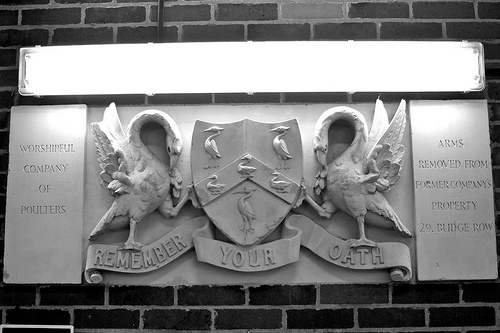 The Arms of the Worshipful Company of Poulters