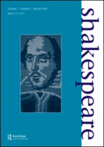 Shakespeare, published by Routledge